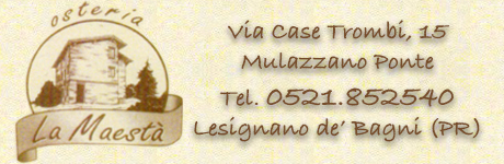 Osteria La Maestà